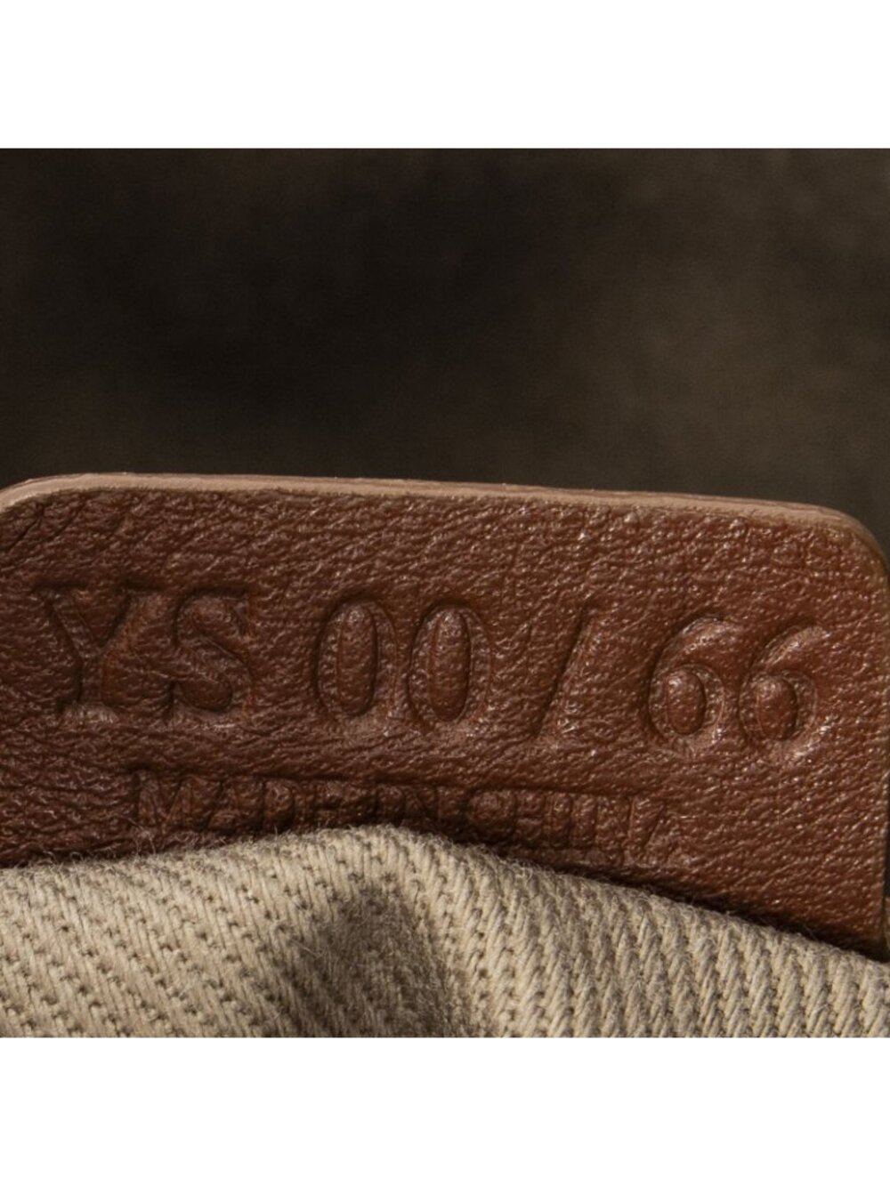 Celine Front Pocket Crossbody Beige Brown Macadam Canvas - Picture 10 of 10